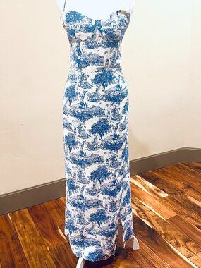 REFORMATION TOILE MAXI DRESS SMALL